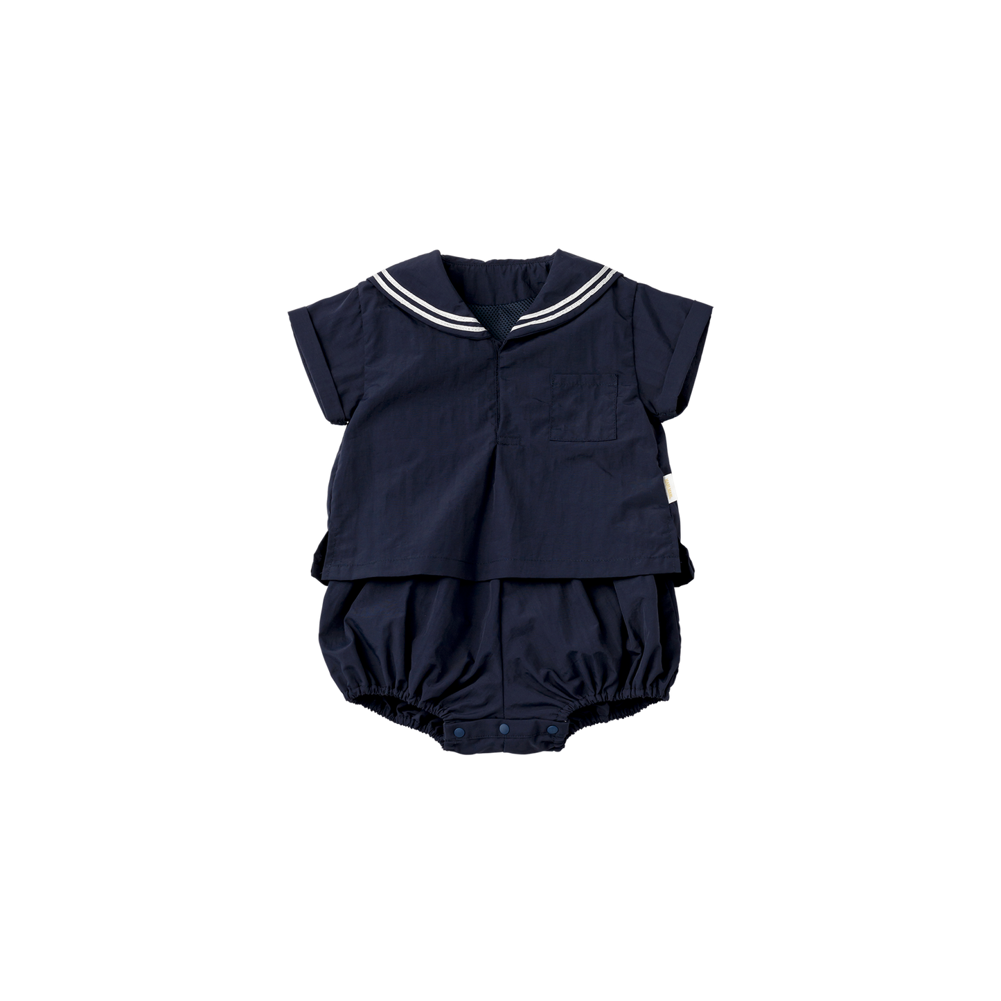 paddle rompers 2 navy 70-80cm