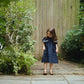 paddle dress 2 navy 90-100cm