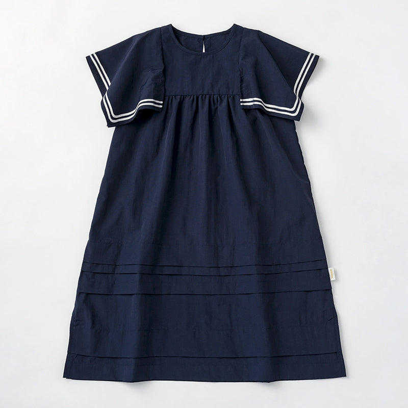 paddle dress 2 navy 90-100cm