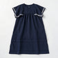 paddle dress 2 navy 110-120cm