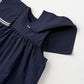 paddle dress 2 navy 110-120cm