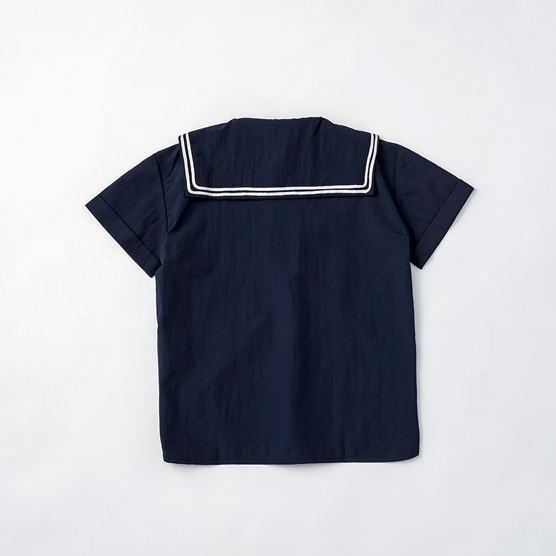 paddle shirts 2 navy 90-100cm