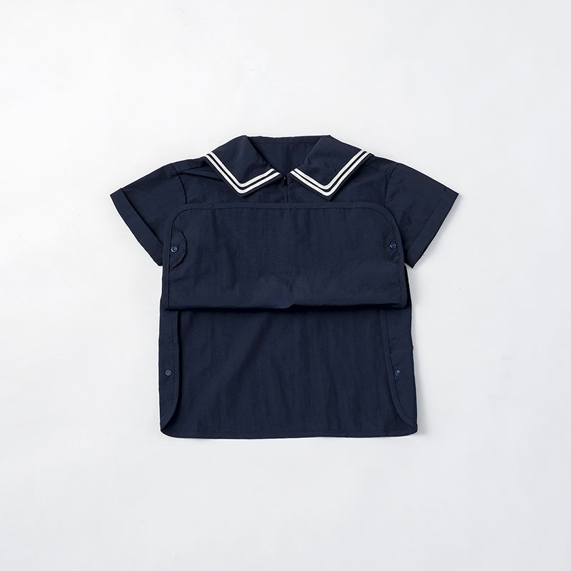 paddle shirts 2 navy 90-100cm