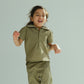 paddle shirts 3 olive 110-120cm