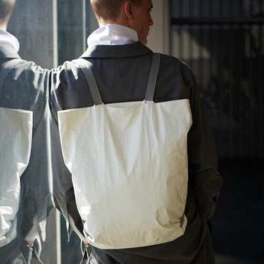 BUCKET BACKPACK 1 WHITE