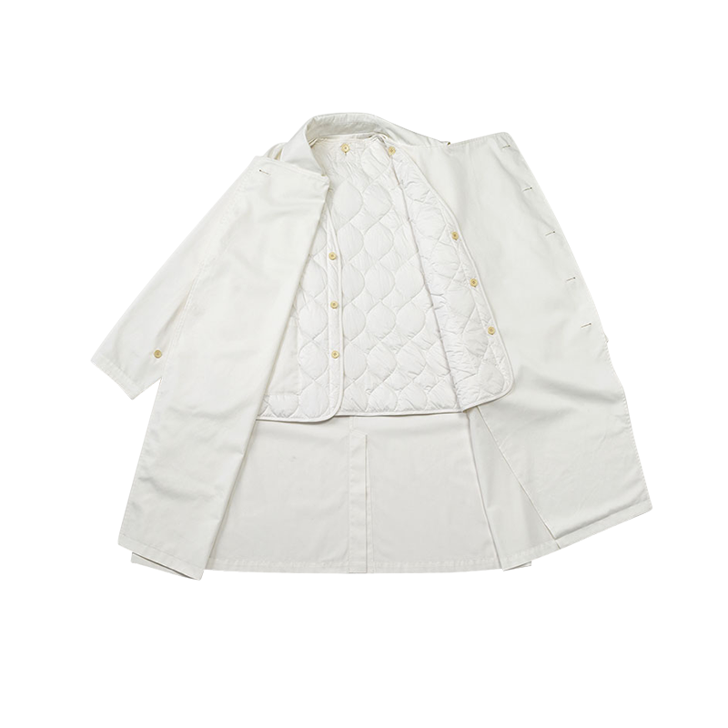 ROOMY COAT L 1 WHITE