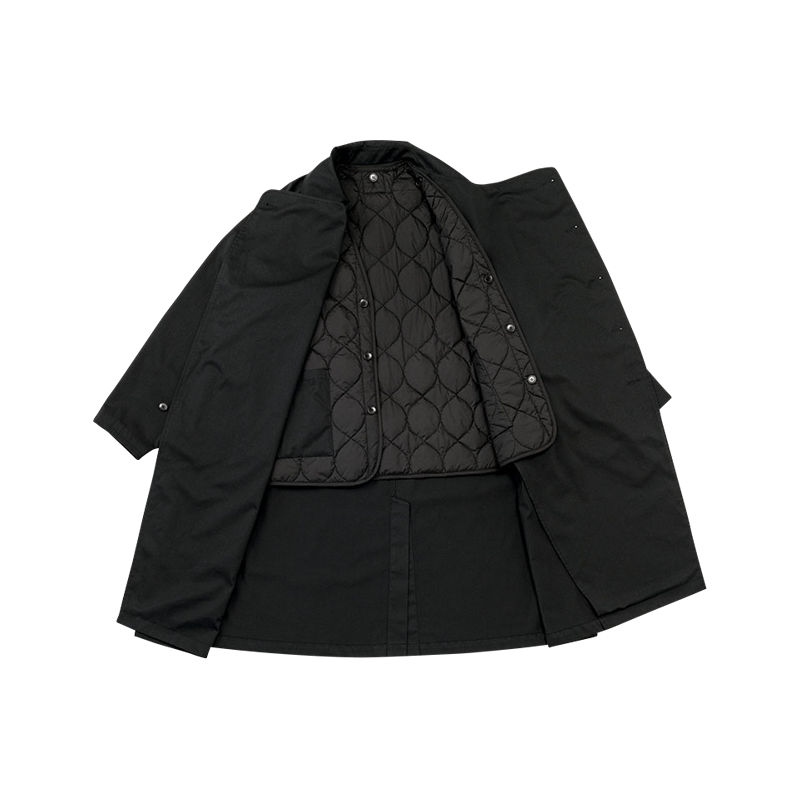 ROOMY COAT L 3 BLACK