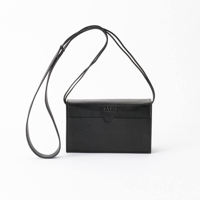 BOOKLET PURSE TERRA 3 BLACK