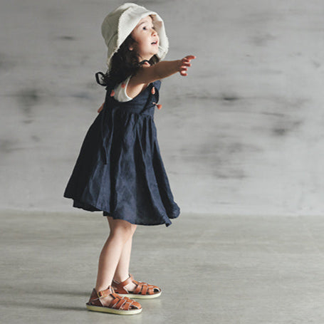 loisir sun dress 2 navy 100-120cm