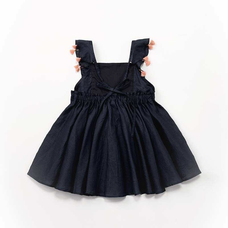 loisir sun dress 2 navy 100-120cm