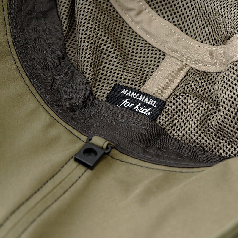 brim 6 repel khaki kids